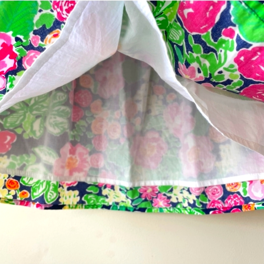 Lilly Pulitzer Floral Skirt - Women's Size Small - Picture 2 of 3